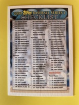 2000 Topps Base Set #CL2 Series 1 Checklist