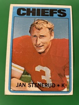 1972 Topps Base Set #61 Jan Stenerud
