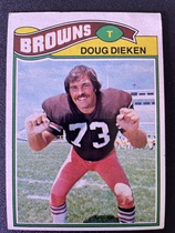 1977 Topps Base Set #162 Doug Dieken