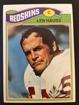 1977 Topps Base Set #478 Len Hauss