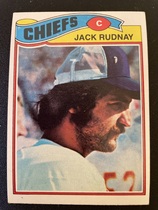 1977 Topps Base Set #487 Jack Rudnay