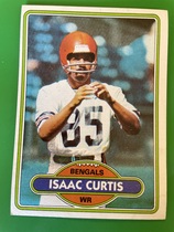 1980 Topps Base Set #17 Isaac Curtis