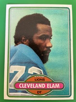 1980 Topps Base Set #27 Cleveland Elam