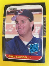 1987 Donruss Base Set #32 Greg Swindell