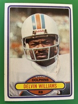1980 Topps Base Set #115 Delvin Williams