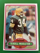 1980 Topps Base Set #127 Terdell Middleton