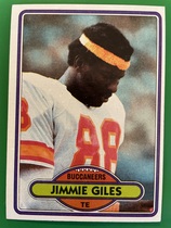 1980 Topps Base Set #131 Jimmie Giles