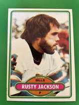 1980 Topps Base Set #142 Rusty Jackson