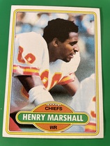 1980 Topps Base Set #233 Henry Marshall