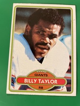 1980 Topps Base Set #309 Billy Taylor