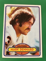 1980 Topps Base Set #321 Mark Dennard