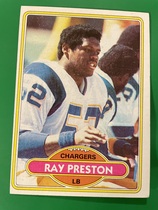 1980 Topps Base Set #326 Ray Preston