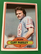 1980 Topps Base Set #343 Cliff Parsley