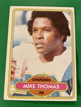 1980 Topps Base Set #345 Mike Thomas