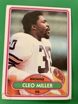 1980 Topps Base Set #354 Cleo Miller