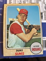 1968 Topps Base Set #508 Duke Sims