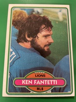 1980 Topps Base Set #444 Ken Fantetti