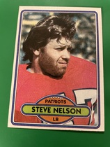 1980 Topps Base Set #452 Steve Nelson
