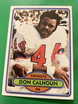 1980 Topps Base Set #472 Don Calhoun