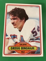 1980 Topps Base Set #518 Gregg Bingham