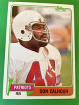 1981 Topps Base Set #7 Don Calhoun