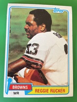 1981 Topps Base Set #9 Reggie Rucker