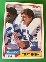 1981 Topps Base Set #191 Terry Beeson