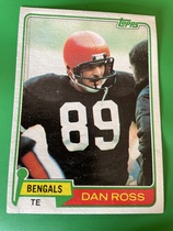 1981 Topps Base Set #192 Dan Ross