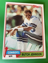 1981 Topps Base Set #229 Butch Johnson