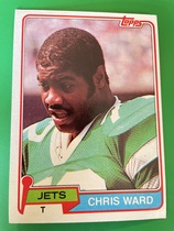 1981 Topps Base Set #261 Chris Ward