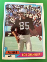 1981 Topps Base Set #308 Bob Chandler