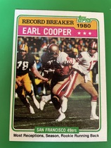 1981 Topps Base Set #331 Earl Cooper