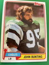 1981 Topps Base Set #439 John Bunting