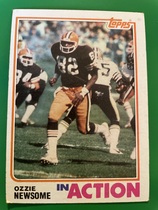 1982 Topps Base Set #68 Ozzie Newsome