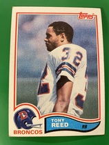 1982 Topps Base Set #86 Tony Reed