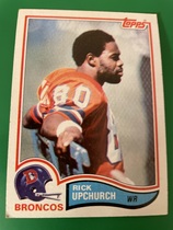 1982 Topps Base Set #89 Rick Upchurch