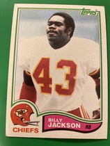 1982 Topps Base Set #118 Billy Jackson