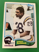 1982 Topps Base Set #397 Ahmad Rashad