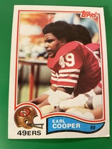 1982 Topps Base Set #480 Earl Cooper