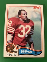 1982 Topps Base Set #490 Ricky Patton