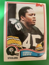 1982 Topps Base Set #208 Russell Davis