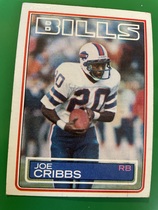 1983 Topps Base Set #223 Joe Cribbs