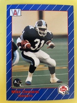 1991 All World CFL #86 Mike Clemons