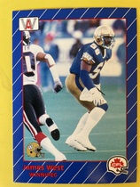 1991 All World CFL #109 James West