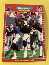 1989 Pro Set Base Set #288 Leonard Marshall