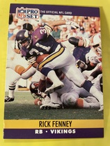 1990 Pro Set Base Set #567 Rick Fenney