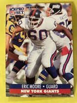 1991 Pro Set Base Set #69 Eric Moore