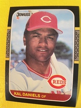 1987 Donruss Base Set #142 Kal Daniels