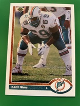 1991 Upper Deck Base Set #385 Keith Sims
