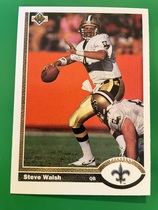 1991 Upper Deck Base Set #395 Steve Walsh
